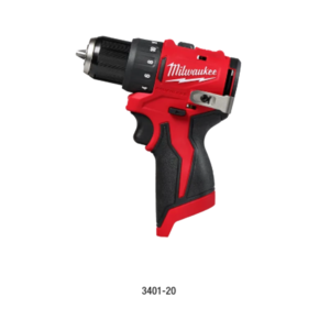3401-20 Milwaukee M12 Subcompact Brushless 3/8 Inch Drill/Driver (Bare Tool)