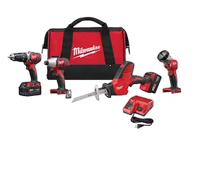 M18™ Cordless LITHIUM-ION 4-Tool Combo Kit