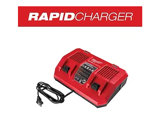 For Milwaukee M18 Battery Dual Bay Rapid Charger - 18V Simultaneous Charger (48-59-1802 Style)