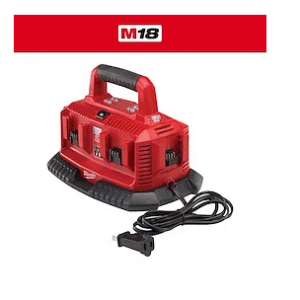 M18™ Six Bay Rapid Charger w/ PACKOUT™ Compatibility