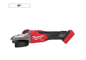 M18 FUEL™ 5" Flathead Braking Grinder, Slide Switch Lock-On