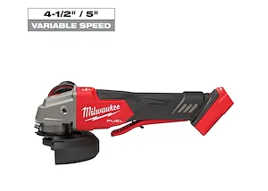 M18 FUEL™ 4-1/2" / 5" Variable Speed Braking Grinder, Paddle Switch No-Lock
